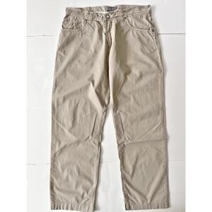 Neiman Marcus 5 Pockets Pants Men Sz 32 ( 32x27 ) Beige Straight Leg Lightweight